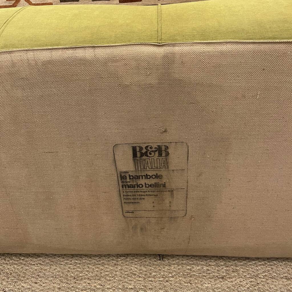 Two-seater sofa Le Bambole B&B Mario Bellini 1970s