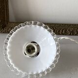 Opaline portable lamp