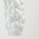 Bubble pendants in white opaline glass, Czechoslovakia 1960s, set of 2