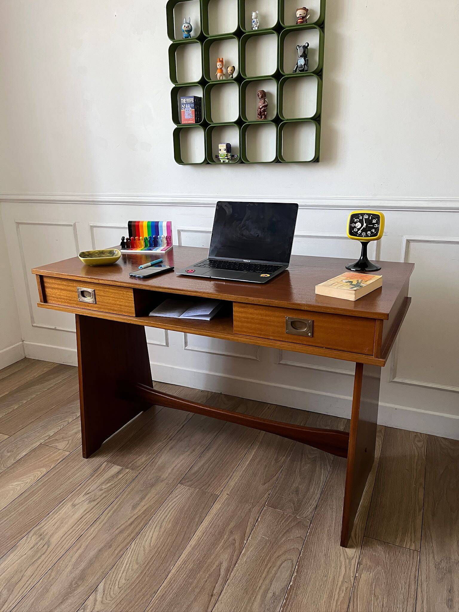 Vintage teak desk