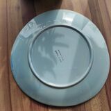 Fish pattern plate Bernard Serraz MBFA Pornic