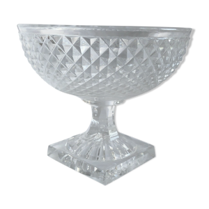 Coupe vide poche en cristal 19ème