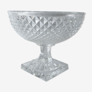 Empty cup crystal pocket 19th century