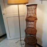 Vintage wicker basket
