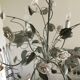 Antique metal chandelier