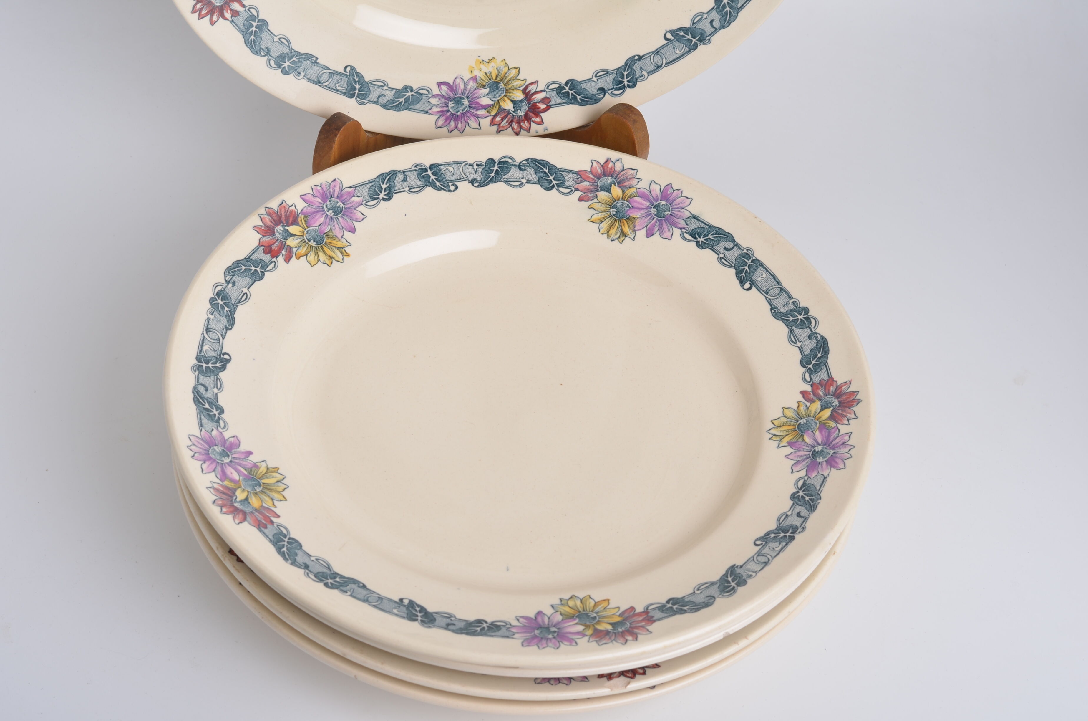 6 flat plates iron earth