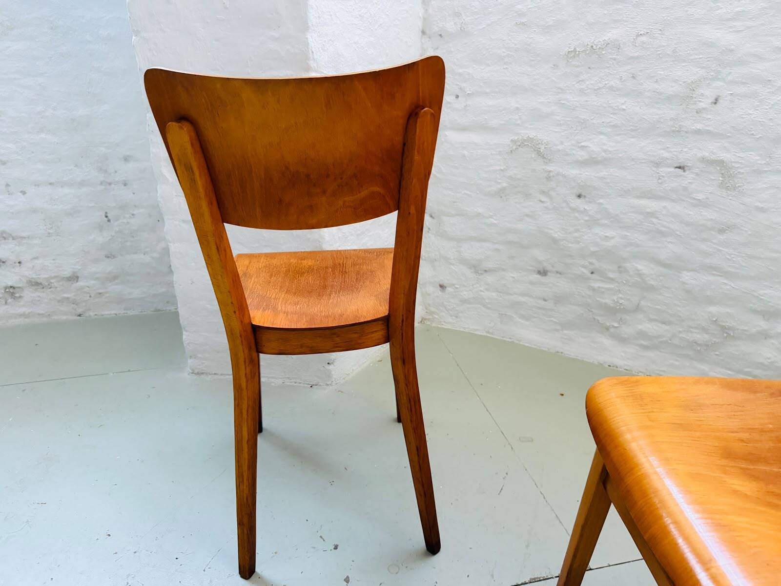 Thonet wooden chairs, 1960s – set of 20