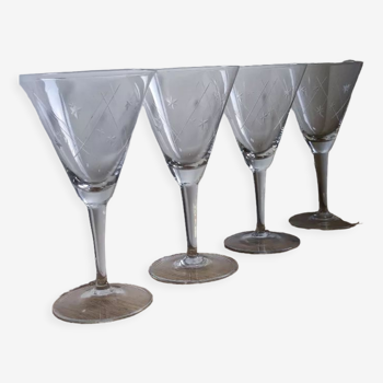 Verres à pied