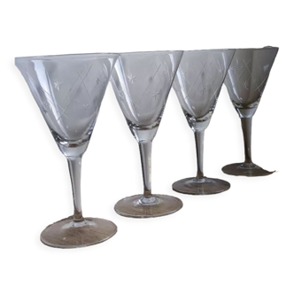 Verres à pied