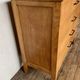 4-drawer chest of drawers in vintage light oak from the 1950s