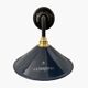 Vintage metal wall lamp electrified to nine