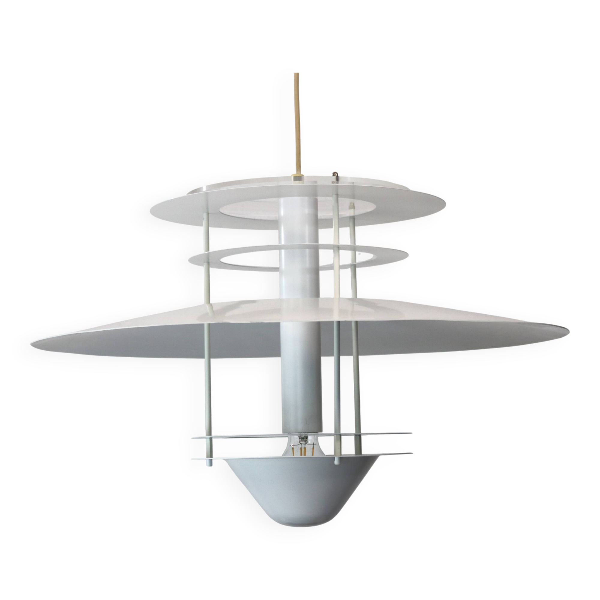 Special xl danish frandsen belysning ceiling lamp *** type 9010-p *** white