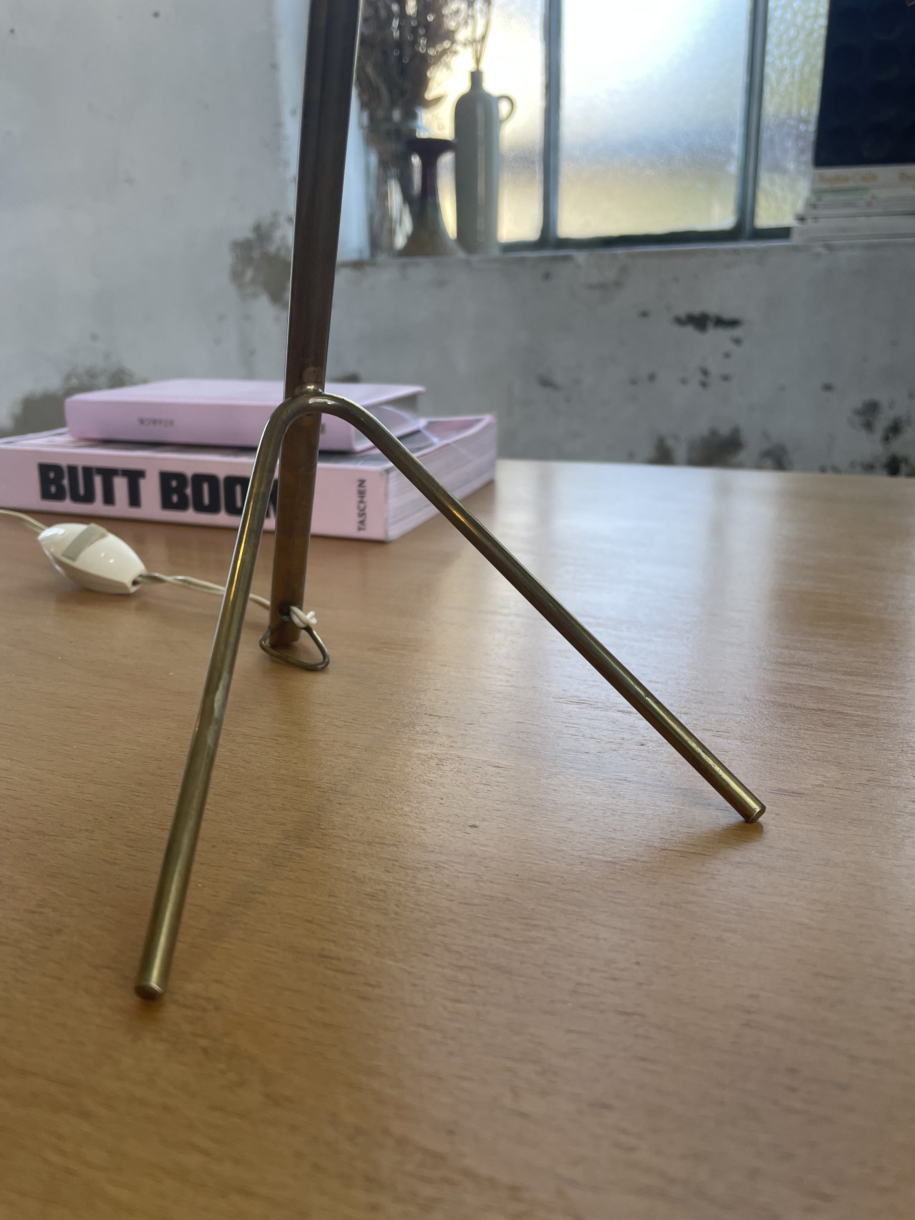 Lampe de bureau cocotte jaune