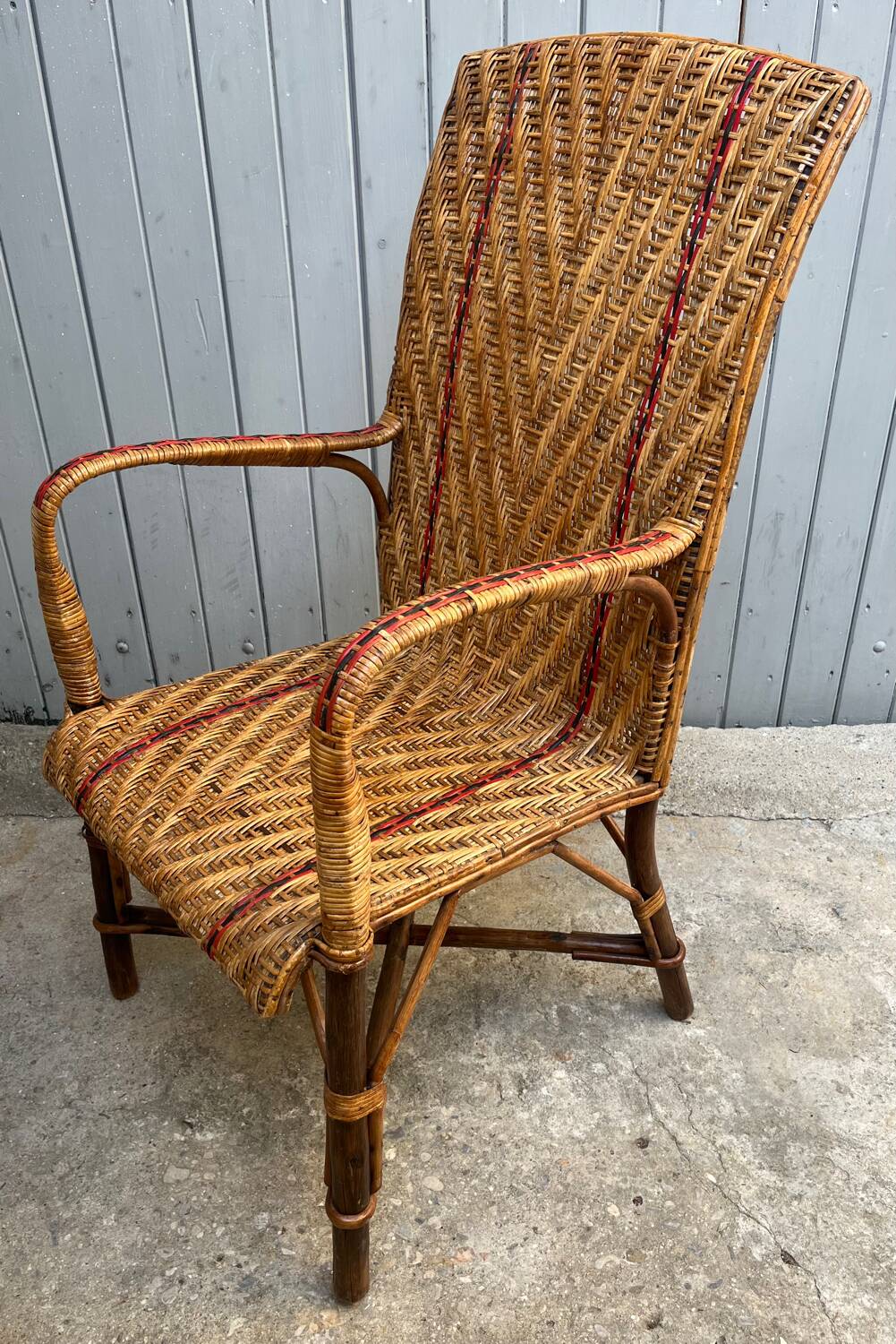 Fauteuil en rotin
