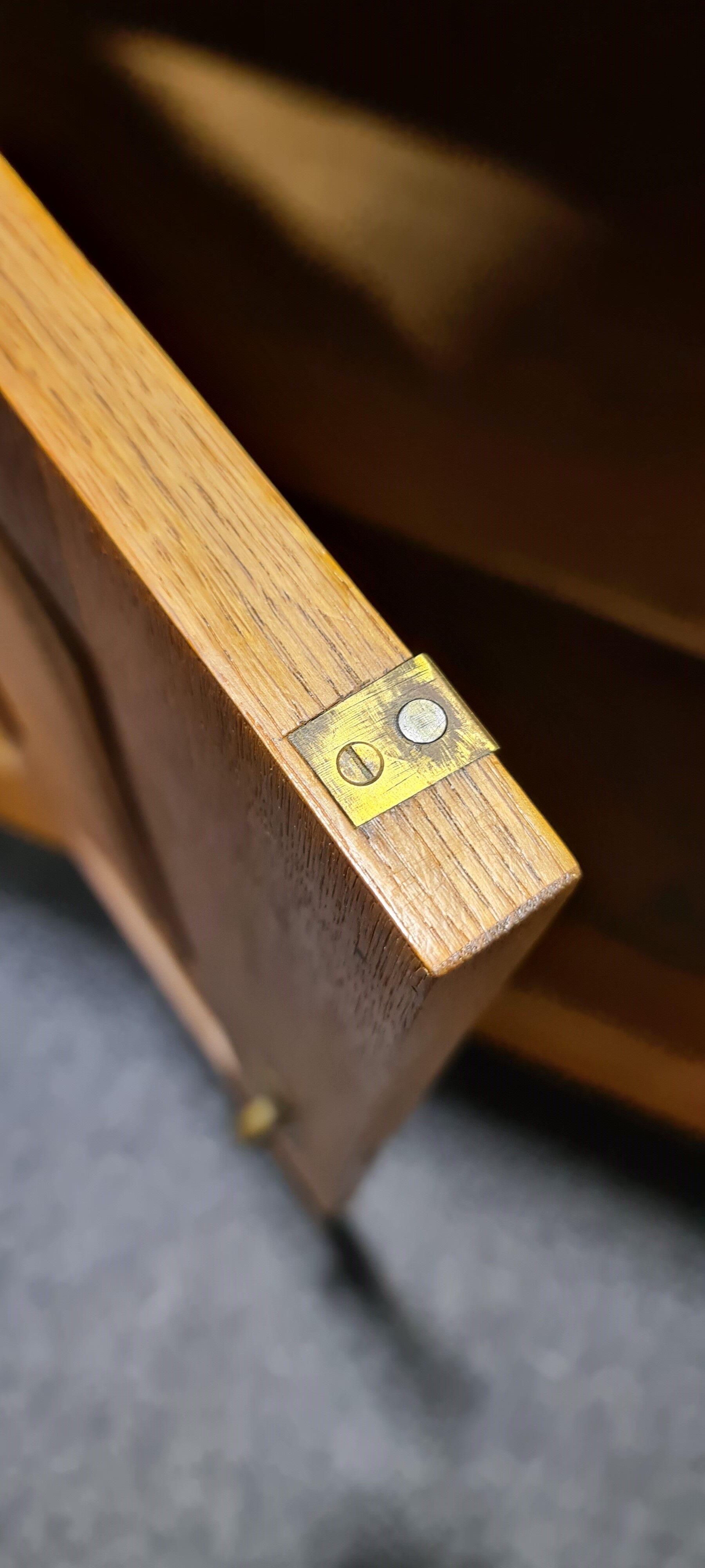 Buffet art déco en chêne vintage