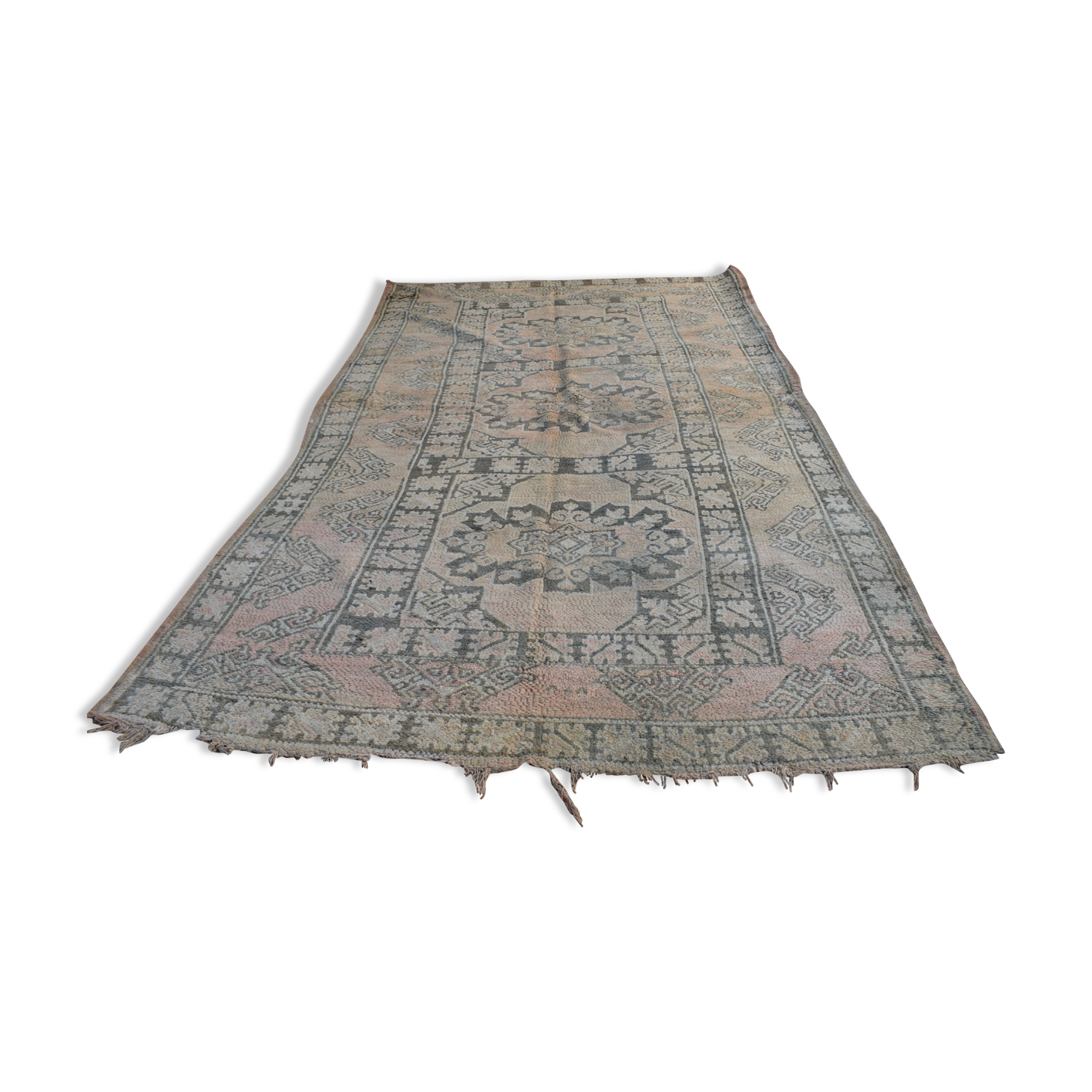 Berber rug Moroccan vintage Atlas