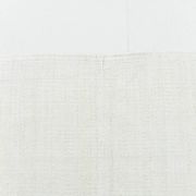 Kilim Turc Vintage Ivoire et Noir, Rayé, Déco Salon Bohème, 176X258Cm