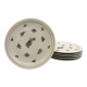 6 flat plates "A.Lanternier & Cie" Limoges