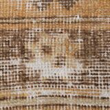 Hand-made wool distressed rug 92x52cm