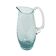 Glass jug, Italian design, 1970s, made in Italy