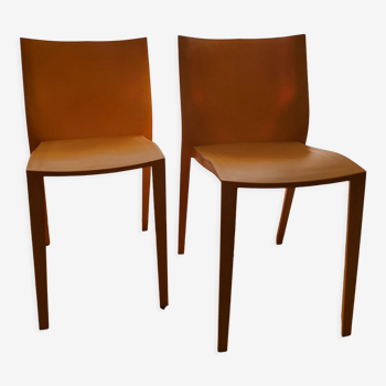 2 chaises Slick Slick de Philippe Starck