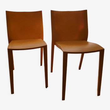 2 Slick Slick chairs by Starck Philippe