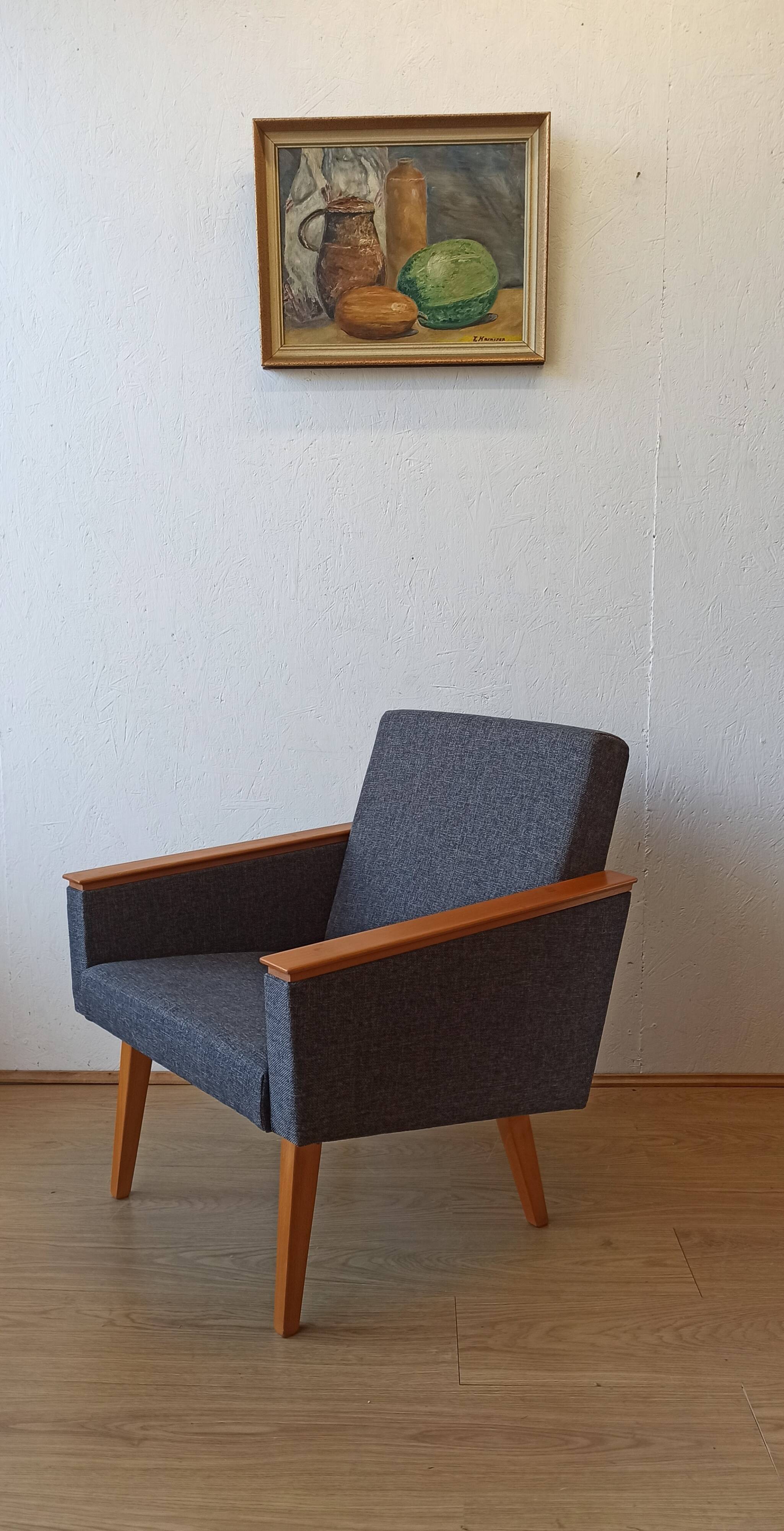 Fauteuils modernes du milieu du siècle 1970. Ensemble de 2.