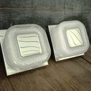 Limburg pair of wall lamp space age glass bubbles wall sconce design 60 70