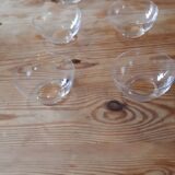 6 crystal cups
