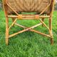 Fauteuil en rotin 60s