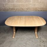 Danish Design Beech Dining Table Oval Extendable
