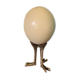 Ostrich egg on its support