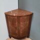 Corner cabinet with marble top