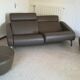 Sofa and 2 poufs, Steiner Faubourg model.