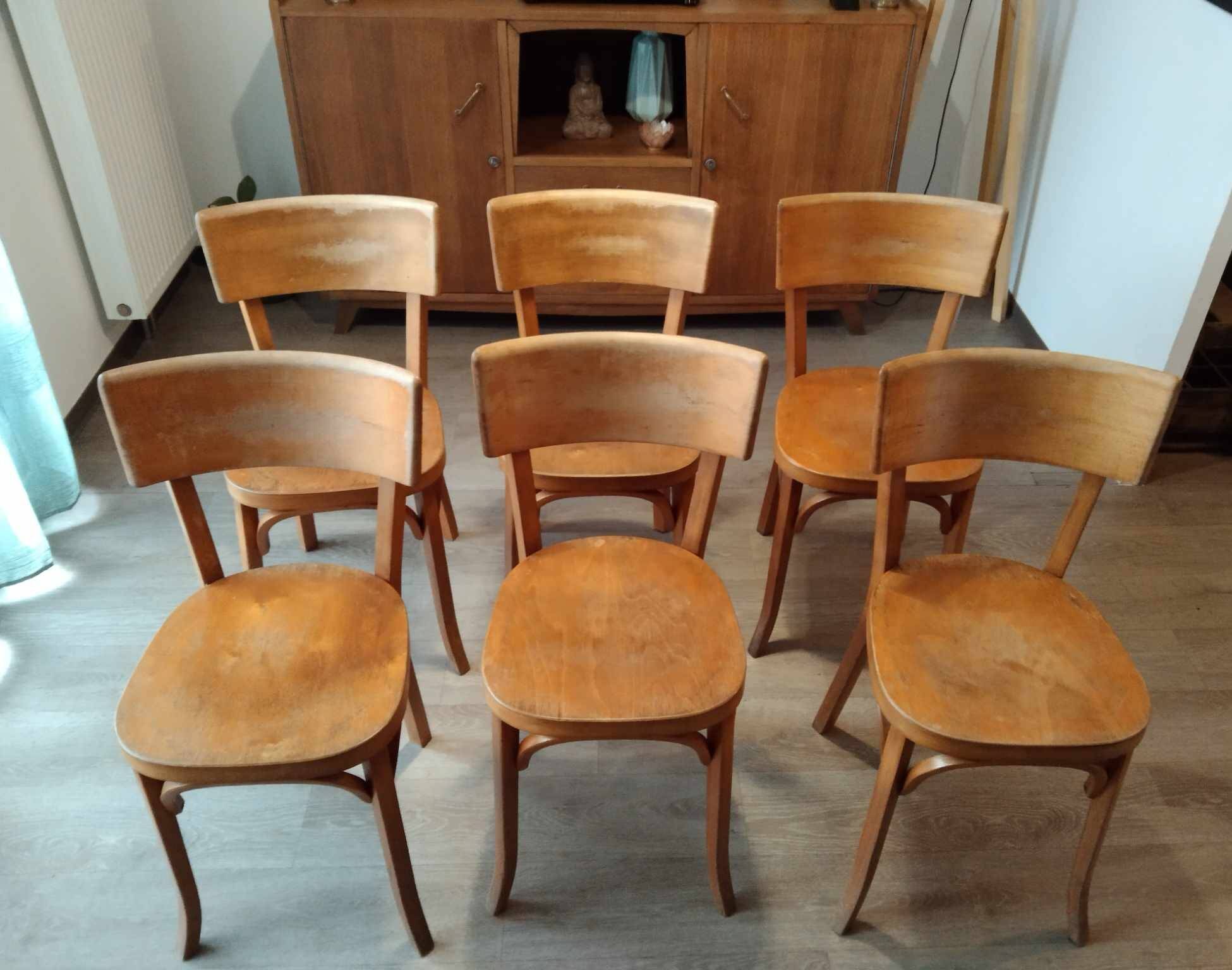 6 Baumann bistro chairs