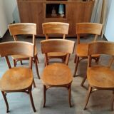 6 chaises bistrot Baumann