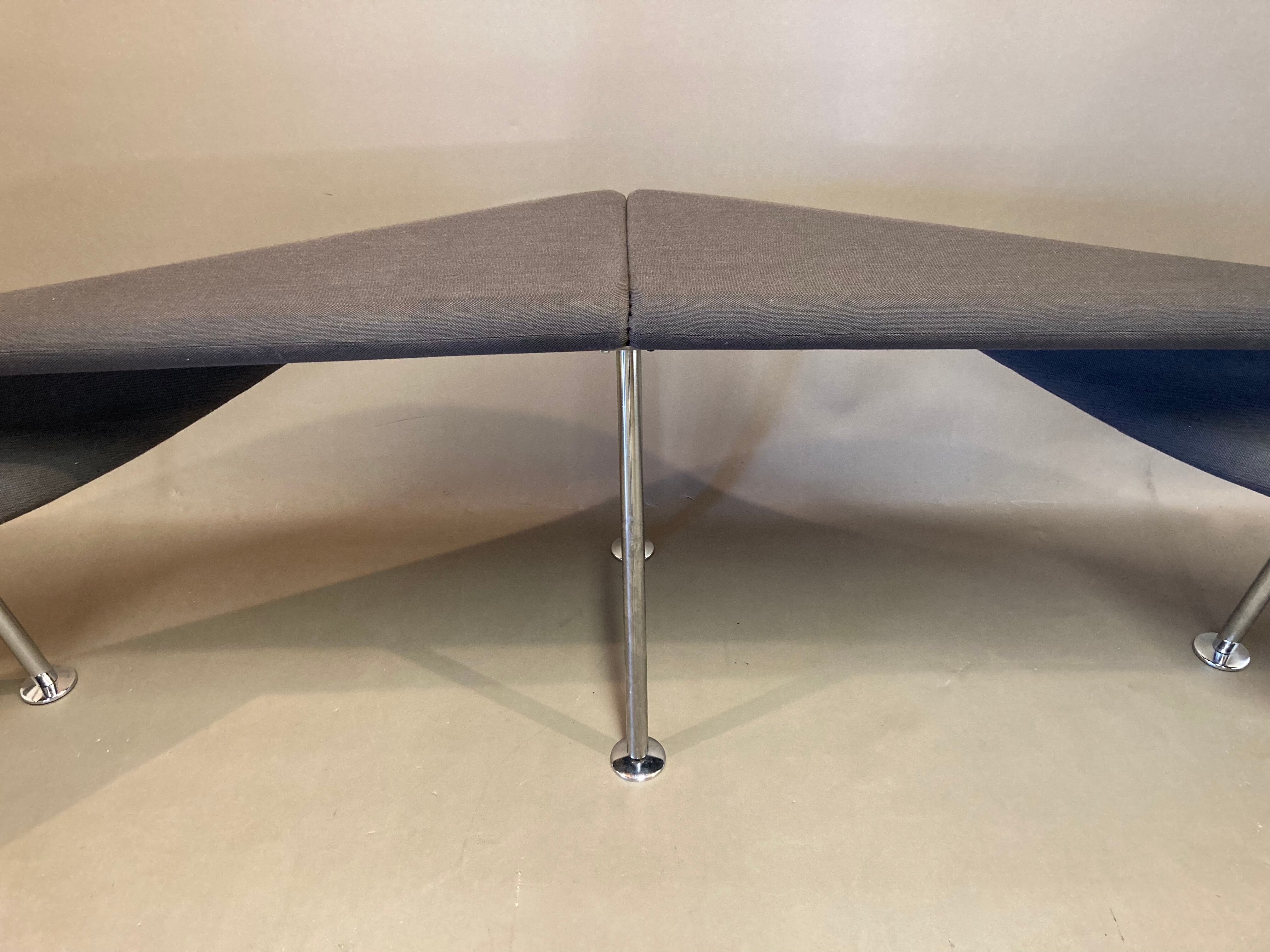 Large bench size 340 cm Scandinavian design.