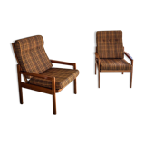 Pair of Scandinavian style armchairs