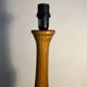 Pied de lampe en bois massif