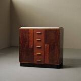Buffet Art Déco, acajou et marbre, 1930