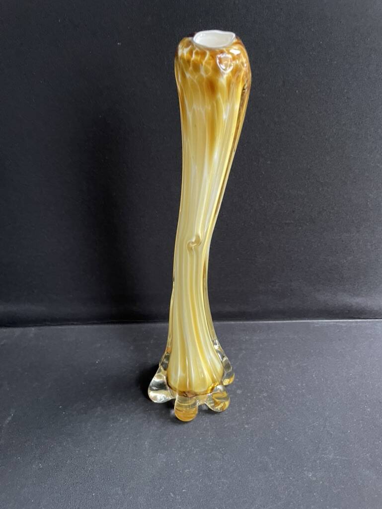 Italian art glassware - Large “Sommerso” soliflore vase from Murano