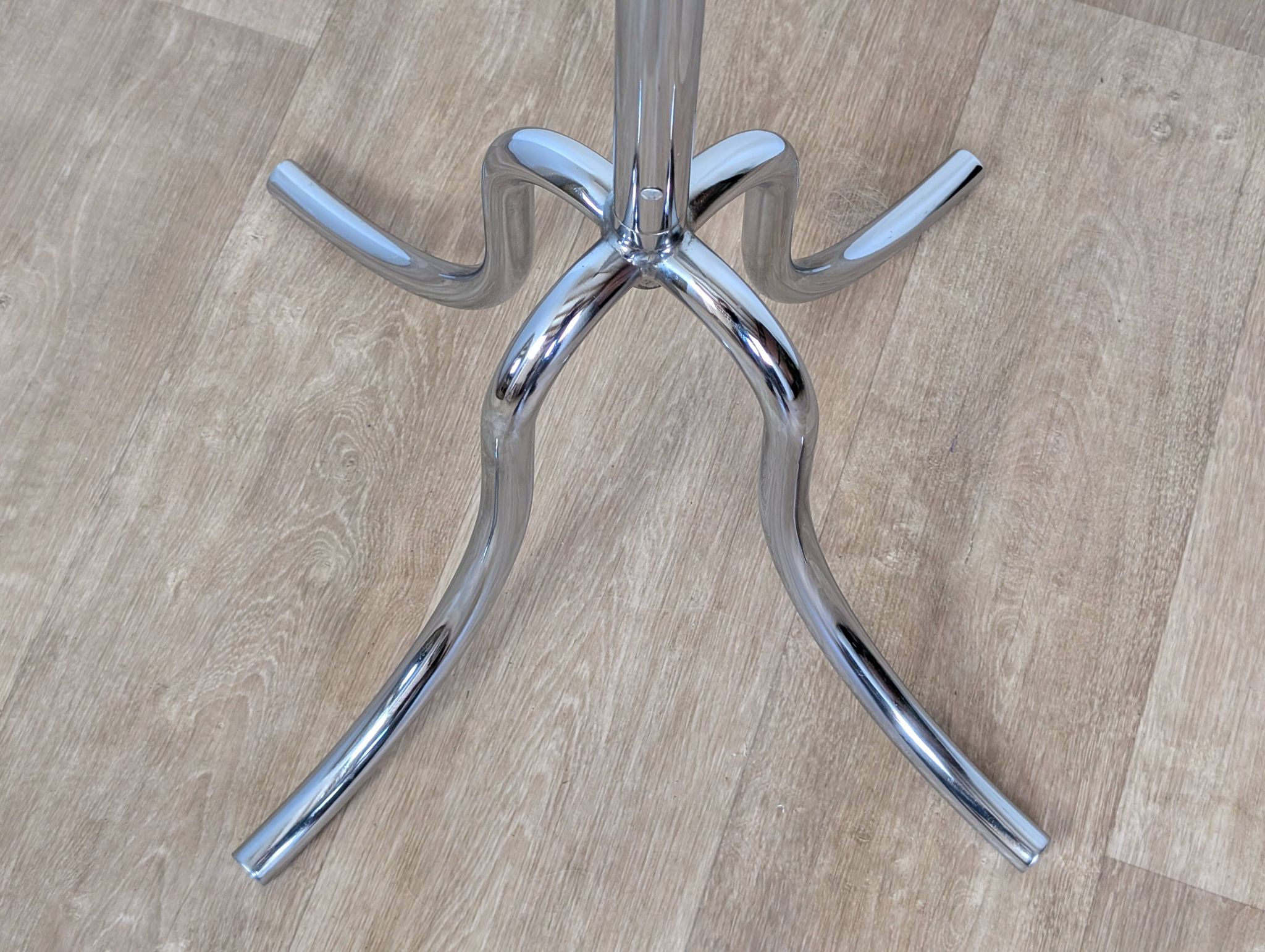 Portemanteau perroquet chromé