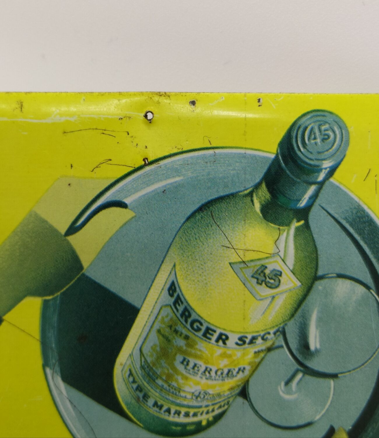 Vintage advertising plaque