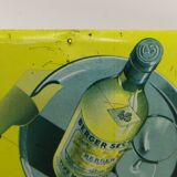 Vintage advertising plaque