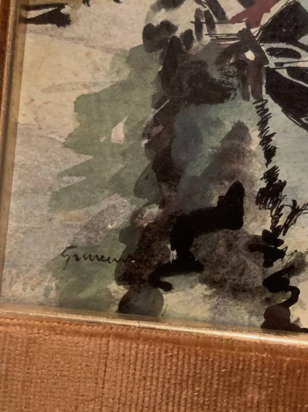 Jean Jacques GRUNENWALD (1911 - 1982) - Watercolor - Venice - Signed