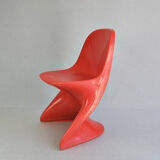 Chaise d'enfants rouge