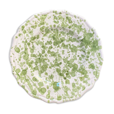 Assiette points verts 20 cm