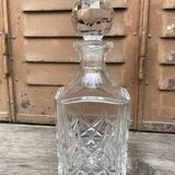 Colbert model whiskey decanter in Baccarat crystal