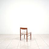2 chaises de salle à manger en teck par HW Klein pour Bramin Mobler