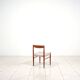 2 chaises de salle à manger en teck par HW Klein pour Bramin Mobler